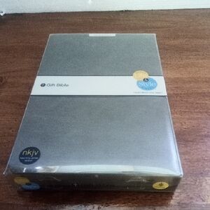 Gift Bible in Gray by Nelson